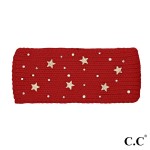 Wholesale c C HWE Star Pearl Embellishments Headwrap One fits most Acrylic