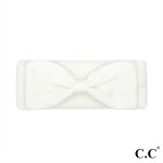 Wholesale c C HWE Knit Bow Headwrap One Fits Most Recycled Polyester Nylon Acryl
