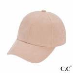 Wholesale bAB Brushed Twill Baseball Cap One Fits Most Adjustable Velcro Closure