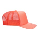 Wholesale oTTO CAP Panel Crown Mesh Back Trucker Hat One Fits Most Adjustable Sn