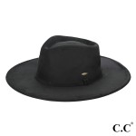 Wholesale c C VFC Faux Suede Rancher Hat One Fits Most Polyester Spandex Brim W
