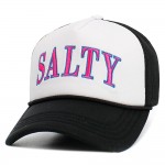 Wholesale vintage Embroidered SALTY Trucker Hat One Fits Most Adjustable Snap Cl
