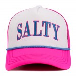Wholesale vintage Embroidered SALTY Trucker Hat One Fits Most Adjustable Snap Cl