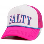 Wholesale vintage Embroidered SALTY Trucker Hat One Fits Most Adjustable Snap Cl