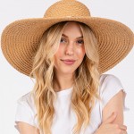 Wholesale brim Sun Hat Beaded Stone Rocks Star Stone Band One Fits Most Adjusta