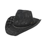 Wholesale c C CBC Cowboy Hat Horseshoe Lace Knitted Cowboy Hat One Fits Most Int