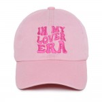 "IN MY LOVER ERA" Embroidered Baseball Cap

- One Size Fits Most
- Slide Buckle Adjustment
- 100% Cotto
