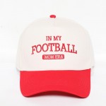 "In My Football Mom Era" Embroidered Two Tone Baseball Cap

- One Size Fits Most
- Snap Back Closure
- 100% Cotton