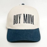 "BOY MOM" Embroidered Two Tone Camo Baseball Cap

- One Size Fits Most
- Snap Back Closure
- 100% Cotton