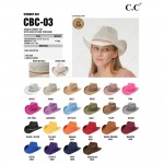 Wholesale c C CBC Sequin Cowboy Hat Suede String Trim Band One Fits Most Adjusta