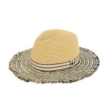 Wholesale c C PNC Panama Hat Frayed Edge Panama Sun Hat One Fits Most Internal D