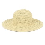 Wholesale c C STH Brim Hat Brim Textured Sun Hat One Fits Most Internal Drawstri