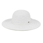 Wholesale c C STH Brim Hat Brim Textured Sun Hat One Fits Most Internal Drawstri
