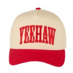 Wholesale tCM YEEHAW Embroidered Two Baseball Cap One Fits Most Snap Back Closur