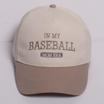 "In My Baseball Mom Era" Embroidered Two Tone Baseball Cap

- One Size Fits Most
- Snap Back Closure
- 100% Cotton