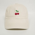 Embroidered Cherries Baseball Cap

- One Size Fits Most
- Slide Buckle Adjustment
- 100% Cotton