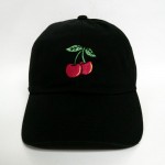 Cherries Embroidered Baseball Cap

- One Size Fits Most
- Slide Buckle Adjustment
- 100% Cotton