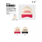 Wholesale c C TCM Two Embroidered PUT IT MY DAD S TAB Trucker Cap Snap Back Clos