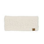 C.C HWE0172
Cross Cell Stitch Knit HeadWrap 

- 100% Acrylic
- One Size