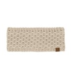C.C HWE0172
Cross Cell Stitch Knit HeadWrap 

- 100% Acrylic
- One Size