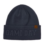 C.C HTC0122
Game Day Embossed Cuff Beanie
- 100% Acrylic 
- One Size Fits Most