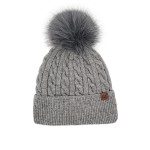 C.C HTC0141
Cable Knit Pattern Pom Beanie

- 43% Acrylic / 34% Polyester / 22% Nylon / 1% Spandex
- One Size Fits Most 