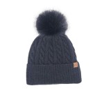 C.C HTC0141
Cable Knit Pattern Pom Beanie

- 43% Acrylic / 34% Polyester / 22% Nylon / 1% Spandex
- One Size Fits Most 