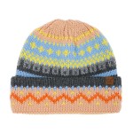 C.C HTE0139
Colorful Faire Isle Beanie 

- 100% Acrylic Iceland Wool
- One Size Fits Most