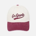"Go Sports" Embroidered Baseball Cap

- One Size Fits Most
- Slide Buckle Adjustment
- 100% Cotton