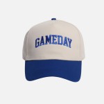 'GAMEDAY' Embroidered Two Tone Baseball Cap

- One Size Fits Most
- Snap Back Closure
- 100% Cotton