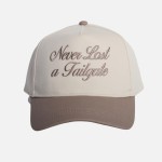 "Never Lost A Tailgate" Embroidered Two Tone Baseball Cap

- One Size Fits Most
- Snap Back Closure
- 100% Cotton