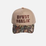 "HOWDY DARLIN" Two Tone Camo Baseball Cap

- One Size Fits Most
- Snap Back Closure
- 100% Cotton