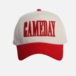 "GAMEDAY" Embroidered Two Tone Baseball Cap

- One Size Fits Most
- Snap Back Closure
- 100% Cotton