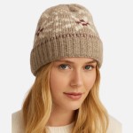 Wholesale do Everything Love Fuzzy Knit Nordic Cuff Beanie One Fits Most