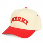 C.C TCM0111
Two Tone Embroidered "MERRY" Baseball Cap

- Snap Back Closure
- One Size Fits Most
- 100% Cotton