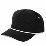 C.C TCM1005

Corduroy Cap With Rope Detail 

- One Size Fits Most 
- Snap Back Closure
- 35% Cotton / 65% Polyester 