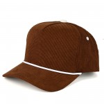 C.C TCM1005

Corduroy Cap With Rope Detail 

- One Size Fits Most 
- Snap Back Closure
- 35% Cotton / 65% Polyester 