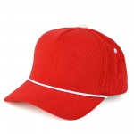 C.C TCM1005

Corduroy Cap With Rope Detail 

- One Size Fits Most 
- Snap Back Closure
- 35% Cotton / 65% Polyester 