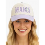 Do Everything In Love "MAMA" & Flowers Embroidered Two Tone Baseball Cap

- One Size Fits Most
- Snap Back Closure
- 100% Cotton