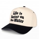 C.C TCM0149
Two Tone "Life Is Better On The Water" Canvas Embroidered Baseball Cap

- Snap Back Closure
- One Size Fits Most
- 100% Cotton