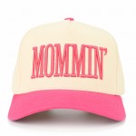 C.C TCM0073
Two Tone "MOMMIN'" Canvas Embroidered Baseball Cap

- Snap Back Closure
- One Size Fits Most
- 100% Cotton