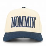 C.C TCM0073
Two Tone "MOMMIN'" Canvas Embroidered Baseball Cap

- Snap Back Closure
- One Size Fits Most
- 100% Cotton