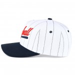 Wholesale c C TCM Two Pin Stripe Embroidered Play Ball Baseball Cap Snap Back Cl