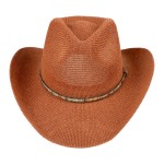 Wholesale c C CBC Woven Cowboy Hat Beaded Band One Fits Most Adjustable Drawstri