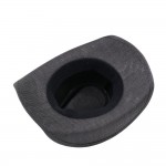 Wholesale distressed Straw Cowboy Hat Orate Vegan Leather Band One Paper