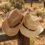 Wholesale straw Cowboy Hat Silver Studs Stars One Paper