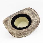 Wholesale homemade Vintage Cowboy Hat Silver Bull Head Multi Band One Paper