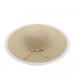Wholesale two Straw Sun Hat Rope Band One Paper