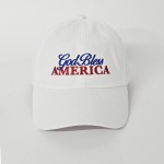 "God Bless AMERICA" Embroidered Baseball Cap

- One Size Fits Most
- Slide Buckle Adjustment
- 100% Cotton