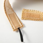 Wholesale american Flag Themed Straw Sun Visor Hat One Fits Most Paper